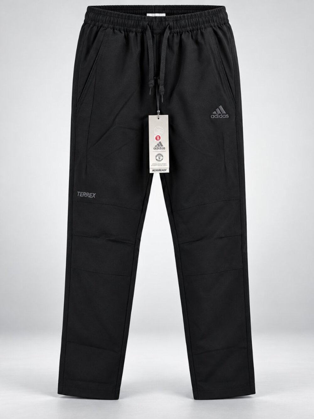 Men’s Black Adidas Terrex Track Pants | Athletic Joggers